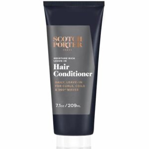 Scotch Porter Men's Leave-In Conditioner, 7.1oz | Vegan, Paraben & Sulfate-Free