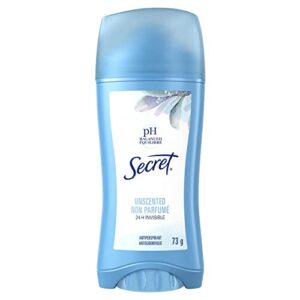 Secret Unscented Anti-Perspirant Deodorant Invisible Solid 2.60 oz (4-Pack)