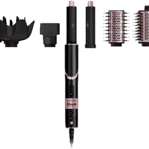 Shark FlexStyle Hair Dryer & 6-Piece Styling Tools, Black