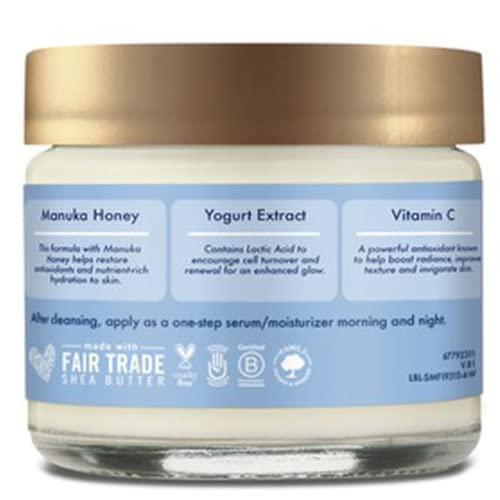 Shea Moisture Manuka Honey Yogurt Vitamin C Face Serum 2oz Hydrating & Brightening - Image 3