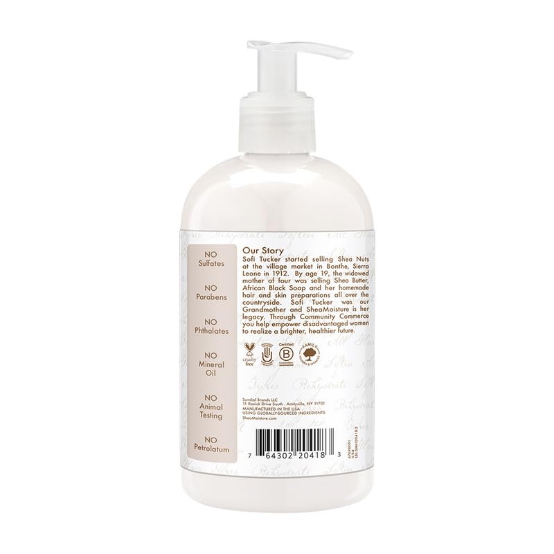 SheaMoisture Daily Hydrating Conditioner, 100% Virgin Coconut Oil, 13 oz, Sulfate-Free - Image 2