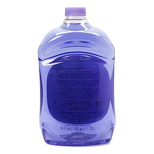 SIMPLE PLEASURES French Lavender Hand Soap 7.9 oz + 59 oz Refill, Approved - Image 7