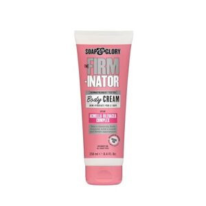 Soap & Glory The Firm-inator Body Cream - Hydrating Firming Lotion with Shea & Sunflower Oil (8.4 Oz)