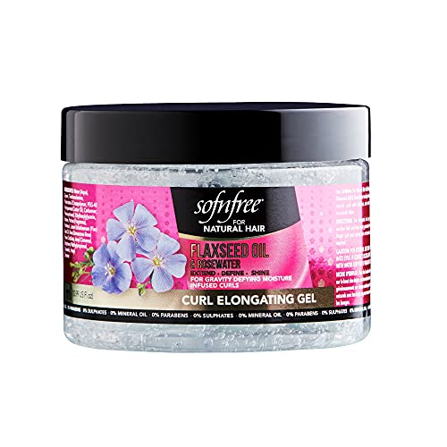 Sofn?Free Curl Elongating Gel with Flaxseed & Rosewater