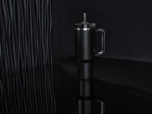 Stanley Quencher H2.0 40oz Tumbler with Lid and Straw Black New - Image 6
