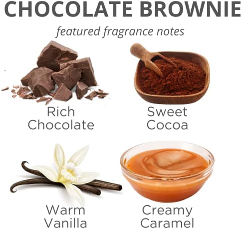 Stillwater Bath and Body Chocolate Brownie Scented Soy Candle 1 Pint Mason Jar - Image 2
