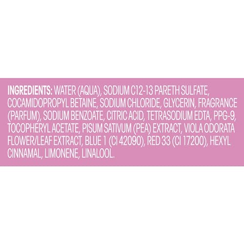 Suave Sweet Pea Violet Moisturizing Body Wash with Vitamin E 18 Fl Oz 6 Pack - Image 4