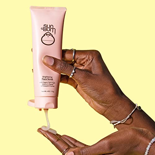 Sun Bum Brightening Face Scrub - Vegan, Cruelty-Free, Exfoliating with Vitamin C, 4 oz - Image 4