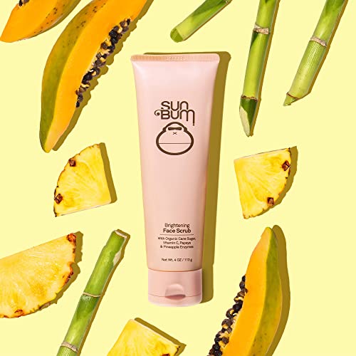 Sun Bum Brightening Face Scrub - Vegan, Cruelty-Free, Exfoliating with Vitamin C, 4 oz - Image 5