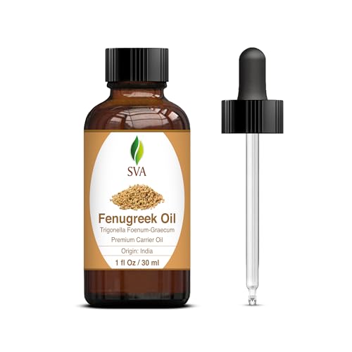 SVA 100% Natural Fenugreek Seed Oil ? 1 Fl Oz