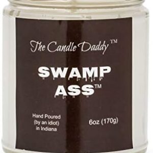 Swamp Ass Hand Poured Candle - Large Capacity - Gross Smell