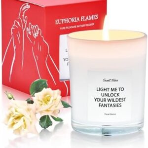 Sweet Vibes Floral Desire Candle ? Aromatherapy & Relaxation