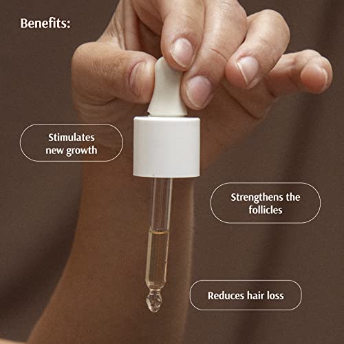 Tara Onion Hair Growth Serum Cruelty-Free Multi-Peptide Follicle Concentrate 0.5 Fl Oz - Image 4