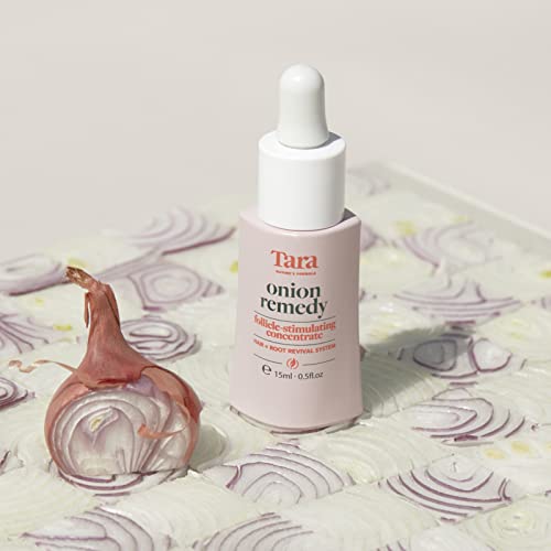 Tara Onion Hair Growth Serum Cruelty-Free Multi-Peptide Follicle Concentrate 0.5 Fl Oz - Image 2