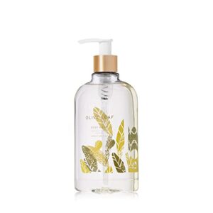 Thymes Olive Leaf Scented Body Wash with Pump, 9.25 fl oz Gentle Skin Care