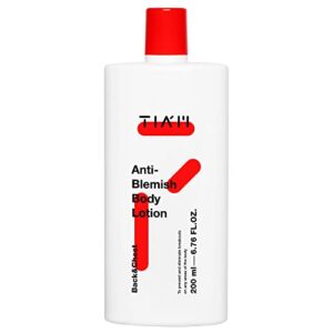 TIA'M Anti-Blemish Body Lotion, 6.76 FL.OZ., Acne & Bacne Treatment