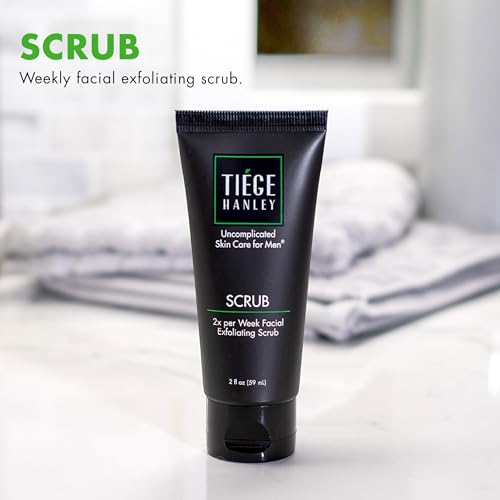 Tiege Hanley Men's Exfoliating Face Wash 2 Oz Gentle Pore Cleanser for Sensitive Skin - Image 2
