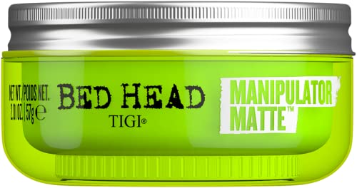 TIGI Bed Head Manipulator Matte Gel 2 oz Maximum Hold Texture Frizz Control