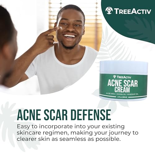 TreeActiv 2 fl oz Acne Scar Cream for Face and Body Treatment - Image 7