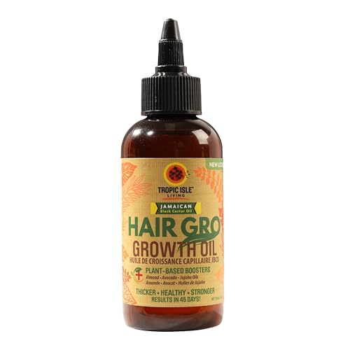 Organic Jamaican Black Castor Oil Hair Gro Treatment 4oz | Tropic Isle Living