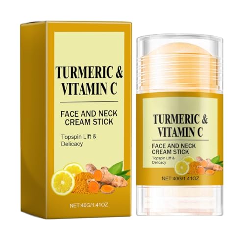 Turmeric Vitamin C Neck Firming Cream Stick 0.5 oz for Smooth Skin - Image 7