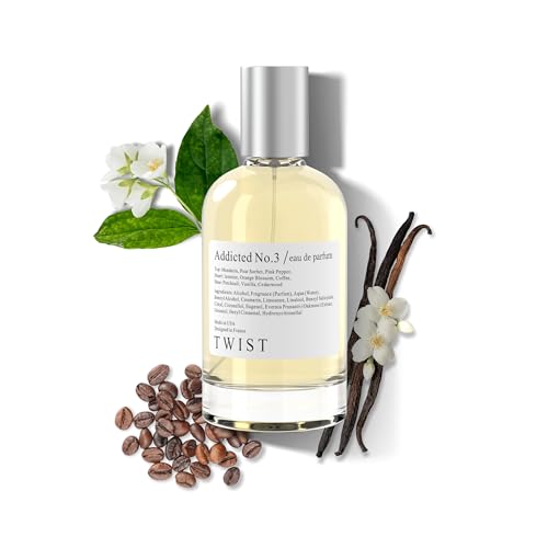Twist Addicted No. 3 Vegan Eau De Parfum 100ml Long-Lasting Fragrance Inspired by Black Opium
