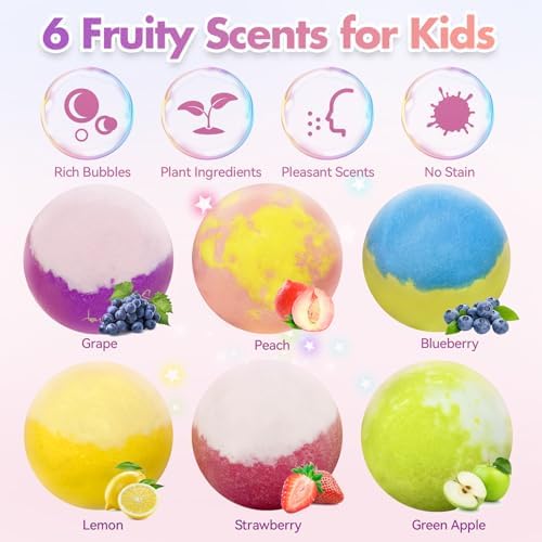 Unicorn Bath Bombs with Jewelry Surprise for Kids - Image 5