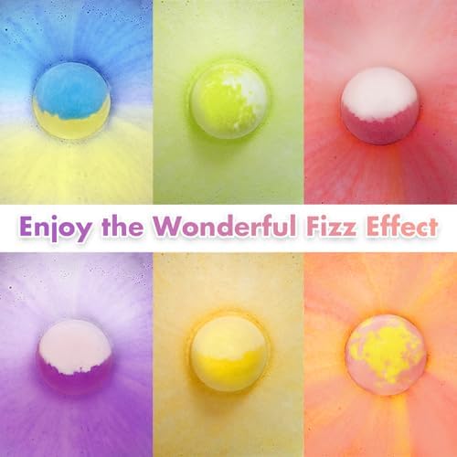 Unicorn Bath Bombs with Jewelry Surprise for Kids - Image 4