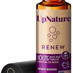 UpNature Renew Essential Oil Roll-On: Energy & Focus Blend