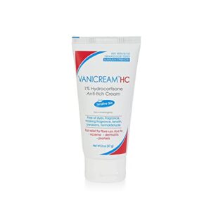 Vanicream 1% Hydrocortisone Anti-Itch Cream 2 oz for Sensitive Skin
