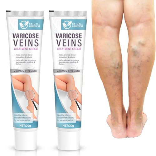 Varicose Veins Cream for Legs ? 2 Count
