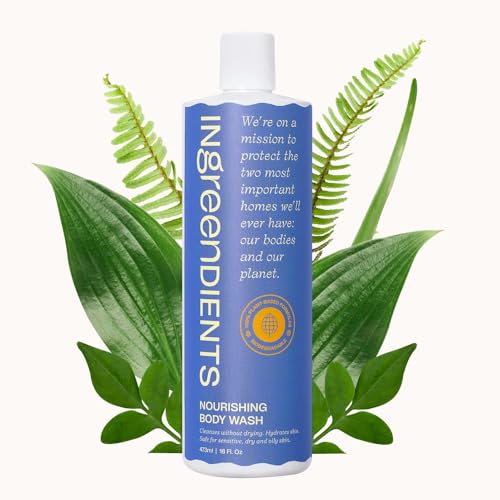 Vegan Non-Toxic Body Wash - Organic, Moisturizing, Paraben-Free, Cruelty-Free (16 FL. OZ)