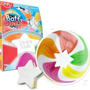 Vegan Rainbow Star Bath Bomb for Kids? Birthdays