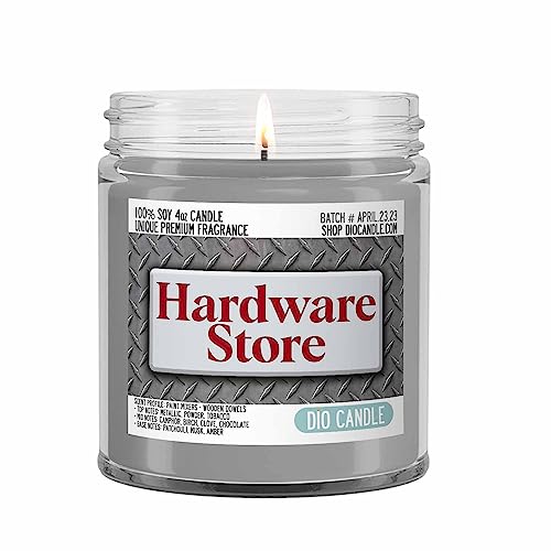 Vegan Soy Candle - Paint Mixer & Wooden Dowels Scent - Handmade in Denver (4oz)