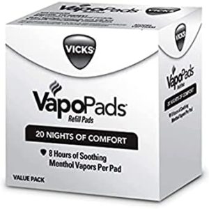 Vicks VapoPads 20 Count Menthol Vapor Pads for Humidifiers and Vaporizers
