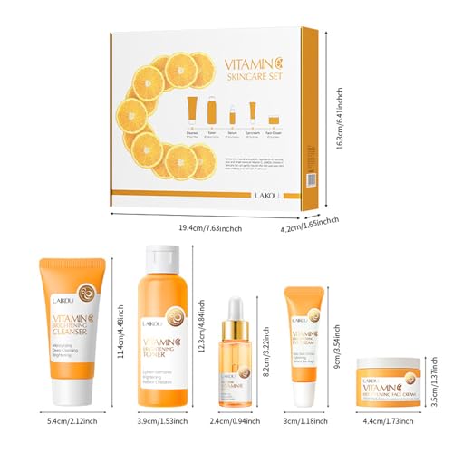 Vitamin C Skincare Set for Teens ? 5 Piece Kit - Image 6