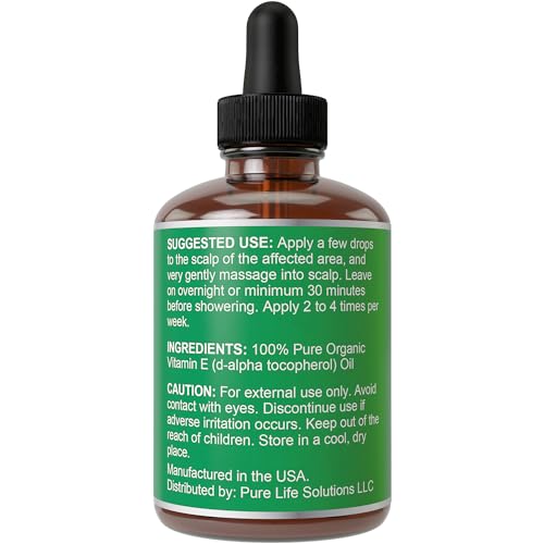 Vitamin E Oil 1oz - Hair Growth Serum for Thickening, Moisturizing, Strengthening - Image 6