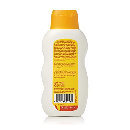 Weleda Baby Calendula Vegan 3 Piece Set Shampoo Body Wash Lotion - Image 3