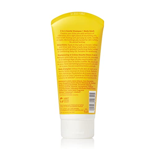 Weleda Baby Calendula Vegan 3 Piece Set Shampoo Body Wash Lotion - Image 2
