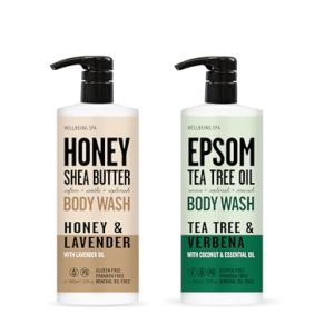 Wellbeing Spa Honey Lavender Tea Tree Verbena Body Wash 32 fl oz
