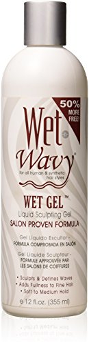 Wet-N-Wavy Liquid Sculpting Gel, 12 Oz - Salon Proven Formula