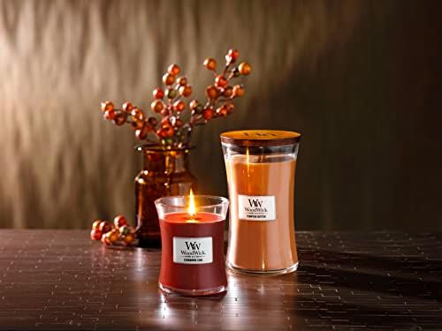 WoodWick Cinnamon Chai Medium Candle, Soy Blend with Pluswick Wood Wick - Image 4