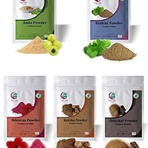 YOGI'S GIFT Herbal Hair Care Combo Pack - 500g | Ayurvedic Hair Mask for Growth