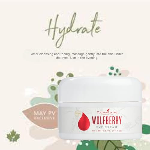 Young Living Wolfberry Eye Cream 14.1g - Natural Anti-Aging for Delicate Skin - Image 4