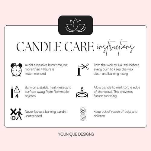 YouNique Designs 8 oz White Soy Old Books Scented Candle Gift - Image 7