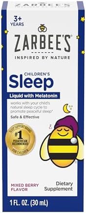 Zarbee?s Kids Sleep Liquid, 1mg Melatonin, Berry Flavor