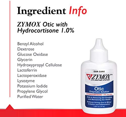 Zymox Otic Solution for Ear Infections in Pets, 1.25oz - Image 5