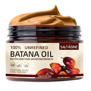 Pure Batana Oil for Hair Growth 4.05 oz 100% Natural Strength and Shine
