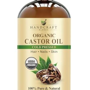 16 Fl Oz Organic Cold-Pressed Castor Oil ? Hair & Body