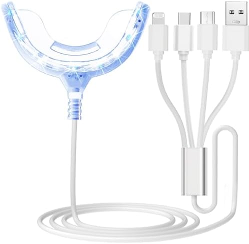 16x Blue LED Teeth Whitening Light with Mouth Tray